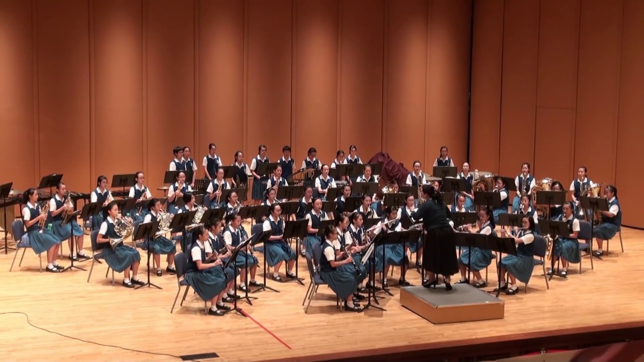 曉明女中管樂班107學年度全國學生音樂比賽台中市初賽管樂合奏國中B組