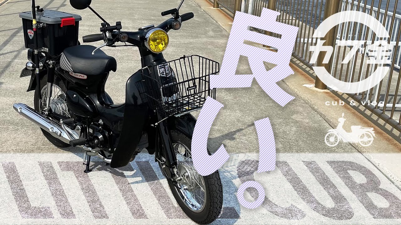 【バイク紹介】よく分かるリトルカブ！乗りやすさのモンスター。乗り味や取り回し、足つきなどを紹介！HONDA LITTLE CUB/Motovlog/オートバイ/バイク/Supercub/レッグシールド