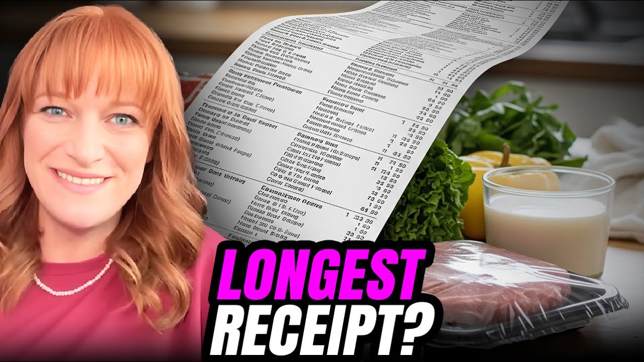 Family of 13 Grocery Haul! 2 Receipts Long?!