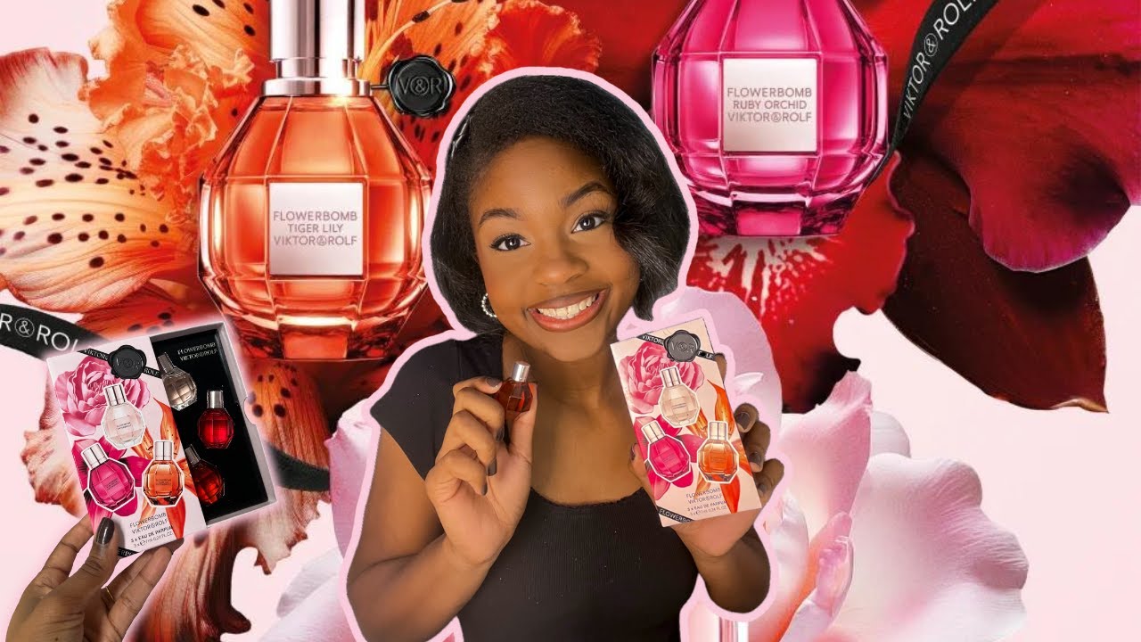 Unboxing Viktor&Rolf's *Exclusive* Mini Flowerbomb Perfume Trio Set!