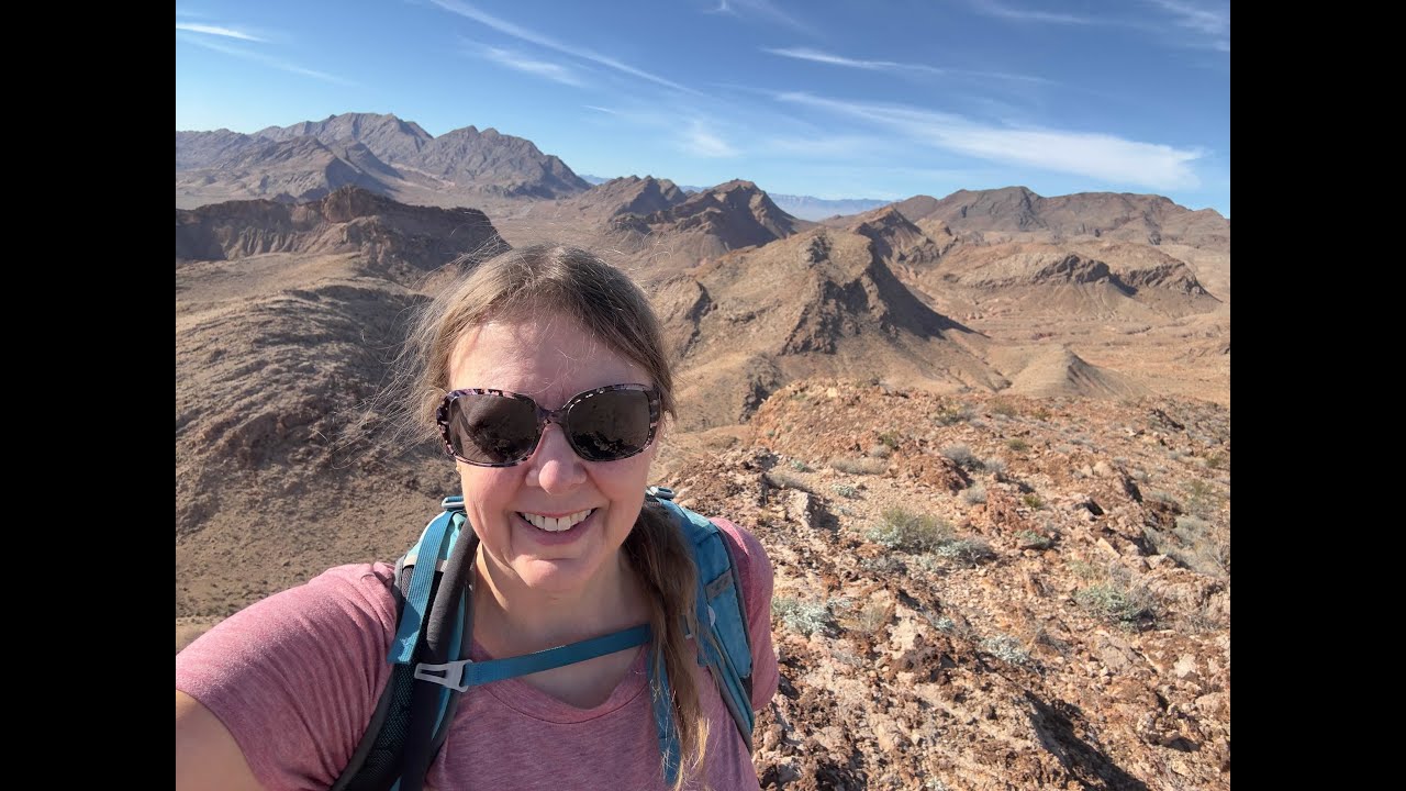 Climbing the Triple and the Double Peaks near Las Vegas, Nevada