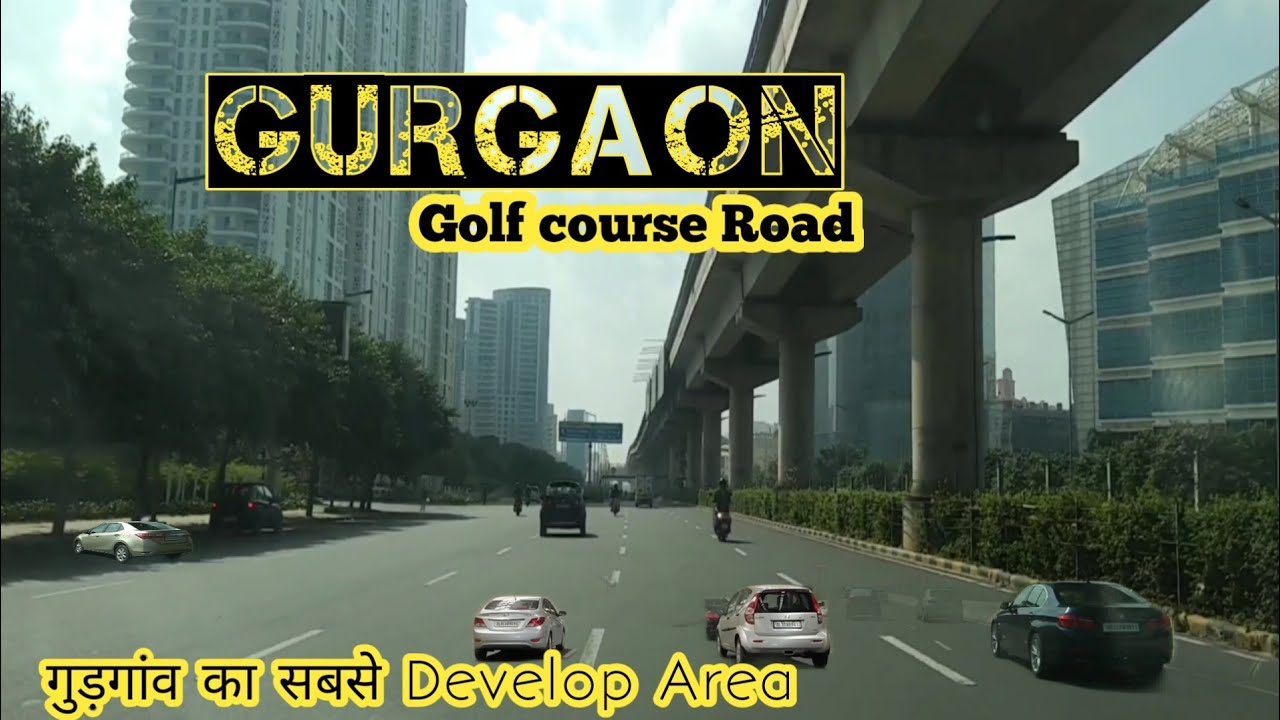 New India |cybercity to sector 55-56 |golf course road|must visit place in Gurgaon (gurugram)