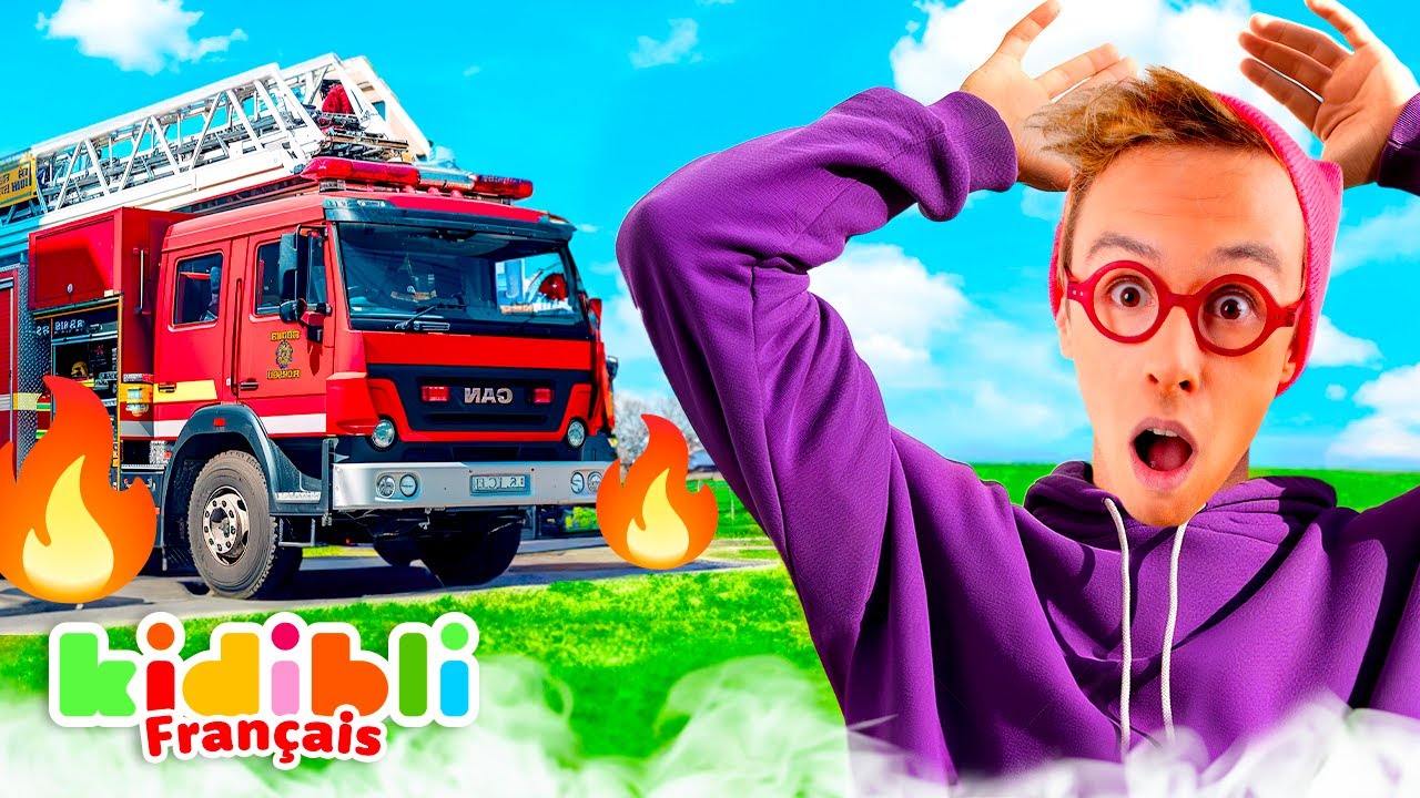 Compilation Camions de Pompiers | Vidéos Educatives de Pompiers pour Enfants | Kidibli