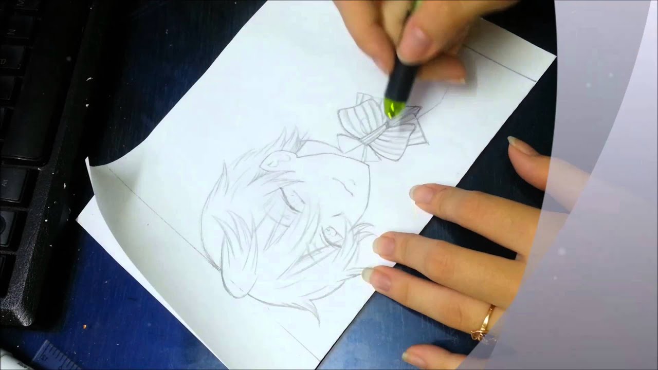 [WIP] Oz Vessalius card by Jun Mochizuki cover drawing