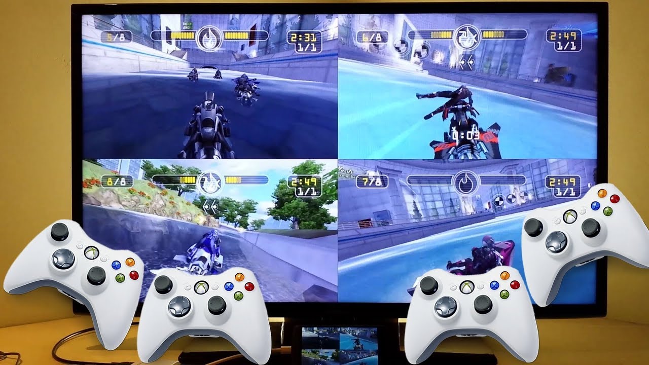 Riptide GP Renegade LG G5 HDMI 4 Wireless Xbox 360 controllers FHD TV multiplayer Android smartphone