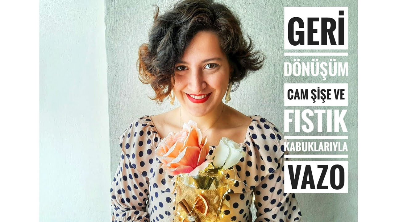 CAM KAVANOZLA FISTIK KABUKLARIYLA GERİ DÖNÜŞÜM DIY( ATMIYORUZ DEĞERLENDİRİYORZ 2 TL İLE KAVANOZ YAP)