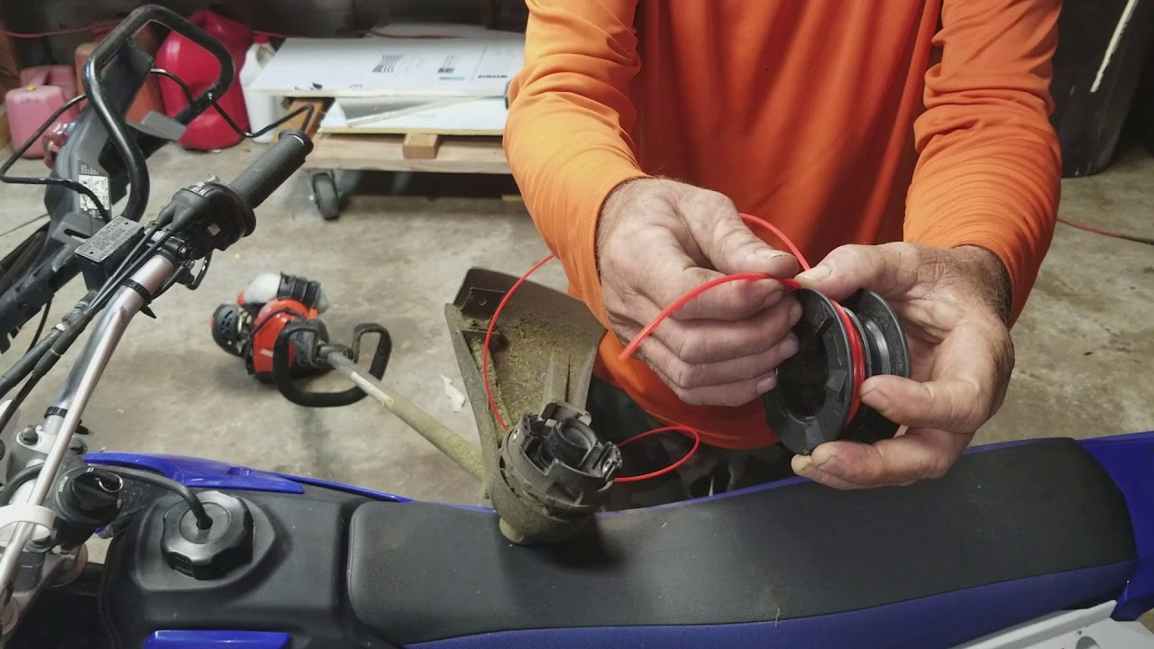 How to replace the string on a Echo 266 weedeater