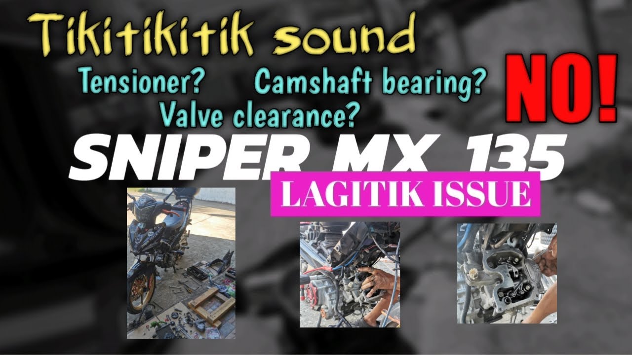 lagitik issue sa cylinder head | Sniper mx 135