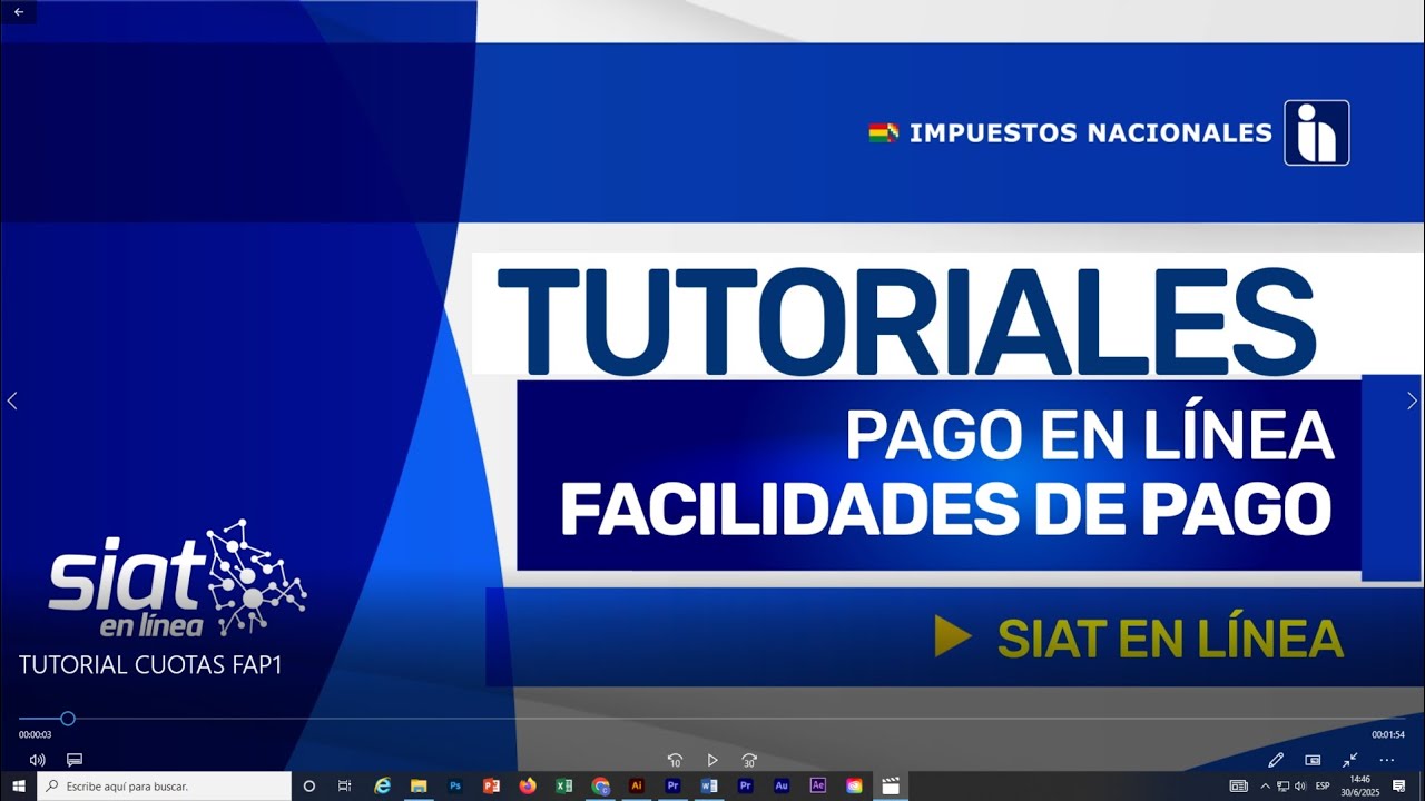 TUTORIAL PAGO EN L&Iacute;NEA DE FACILIDADES DE PAGO