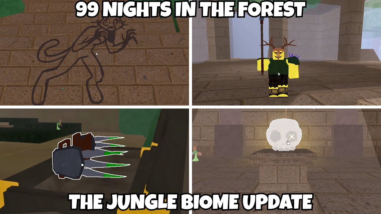 How to Complete Jungle Biome Quest in 99 Nights In The Forest The Jungle Biome Update