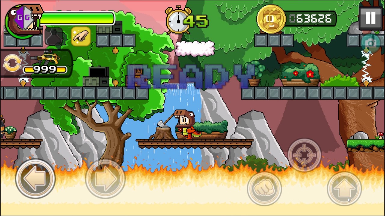 Dan The Man - HARD Survival Mode - Arena 51 to 80 (hack Infinity Ammo & Power Up)