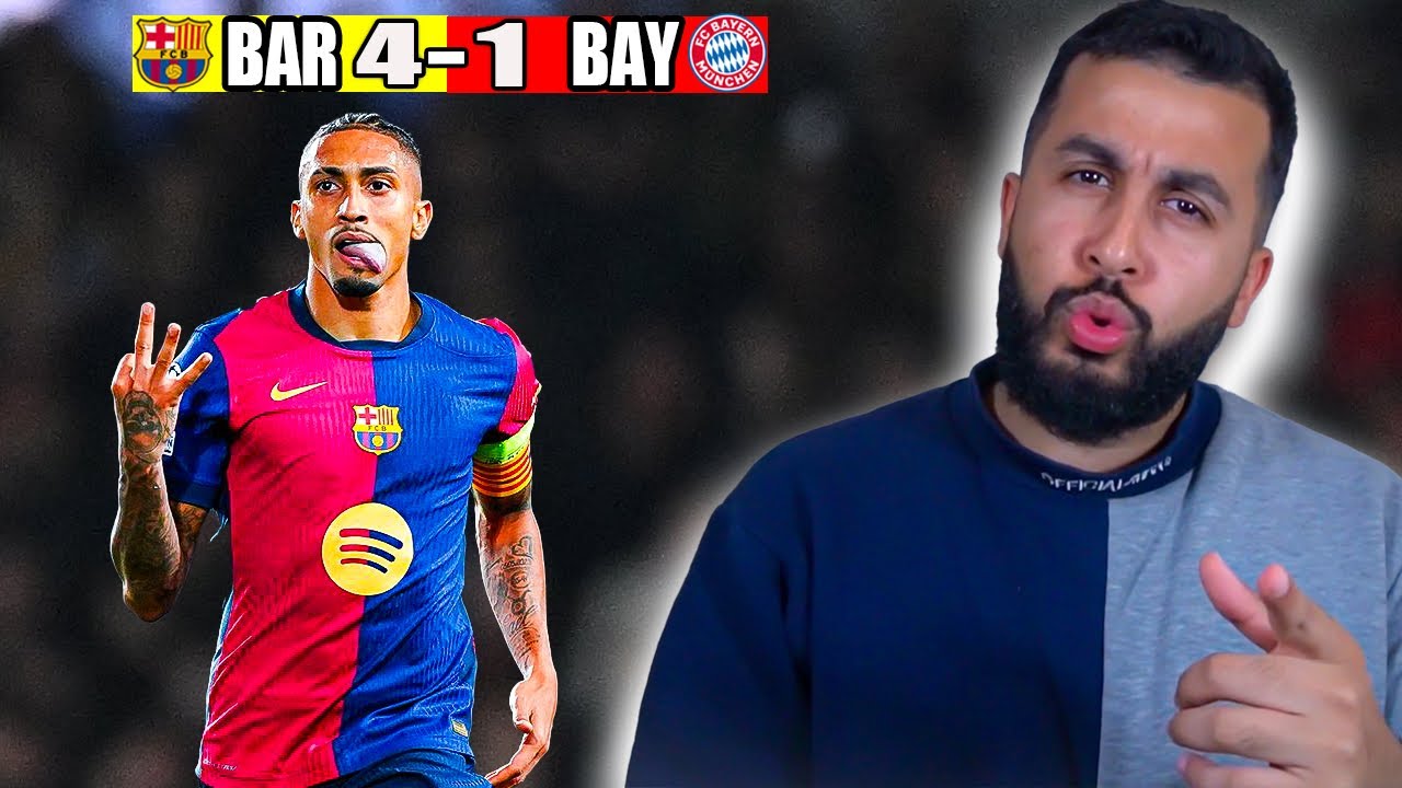 Raphinha DEMOLISHES Bayern With 3 Goals.. | Barcelona 4-1 Bayern Munich Review!