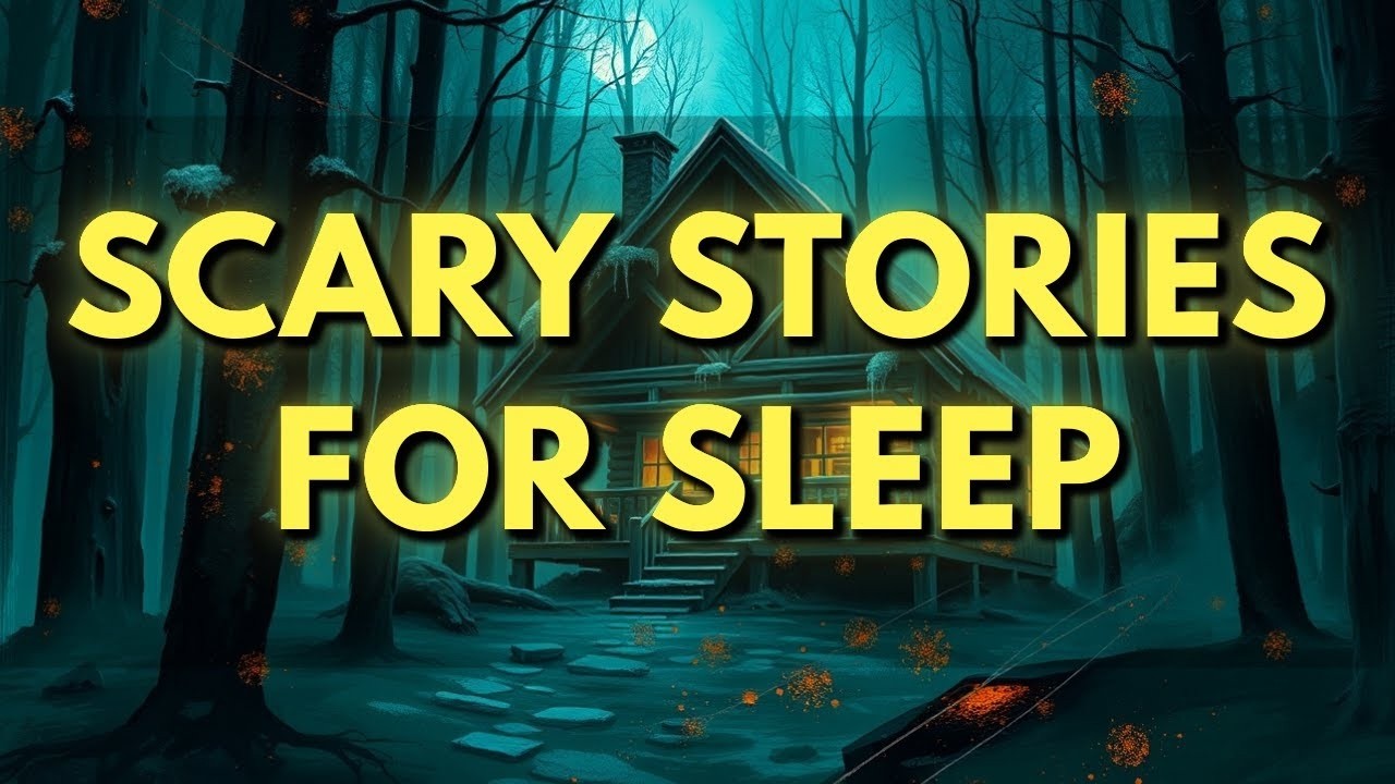TRUE Scary Stories for Sleep ｜ Rain Sounds For Relaxation ｜ Black Screen 5 HOURS