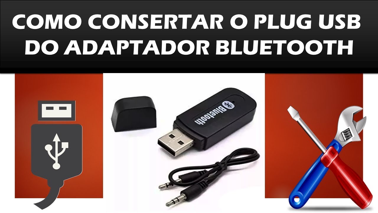 COMO CONSERTA O PLUG USB DO ADAPTADOR BLUETOOTH - FAÇA VOCÊ MESMO!! - PlayJogos&Projetos