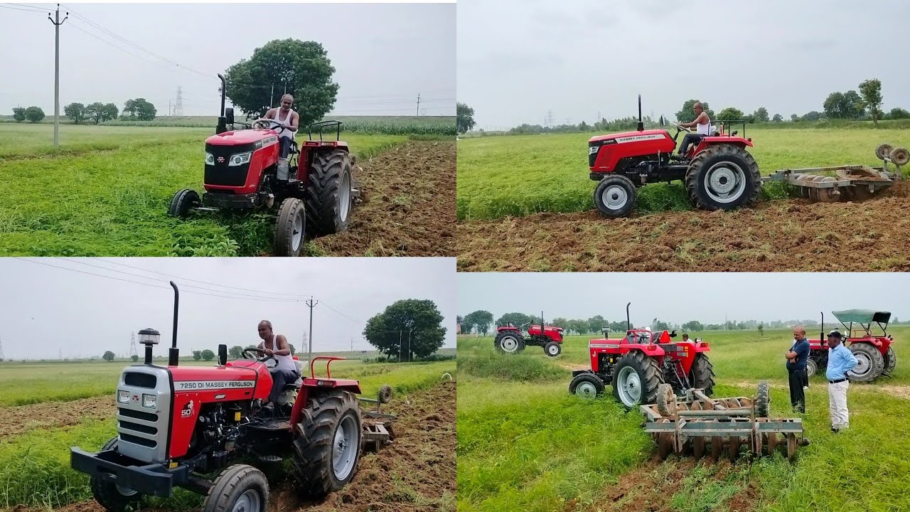 Massey 7250 vs Massey 8055 दोनो में से किसकी है बेस्ट परफॉर्मेंस 8*8 की हैरो पर