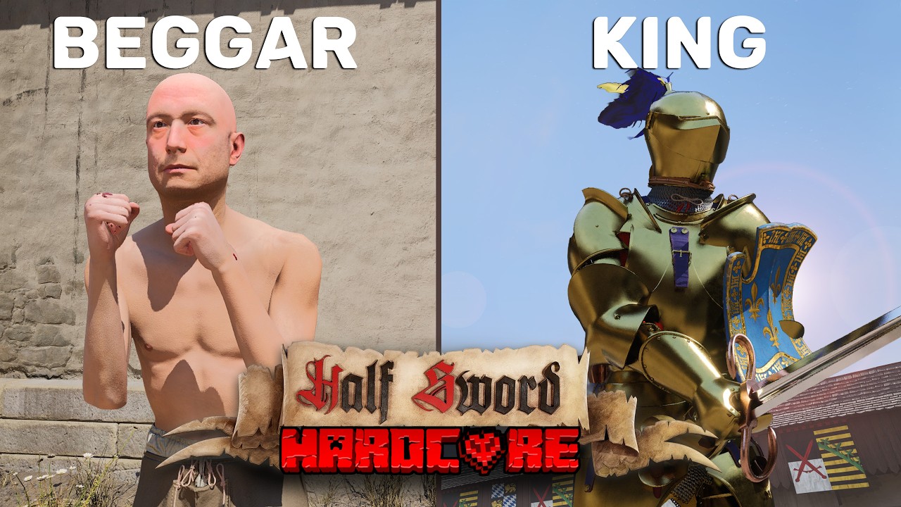 Conquered Half Sword in Hardcore Mode | Bad at the Game Edition