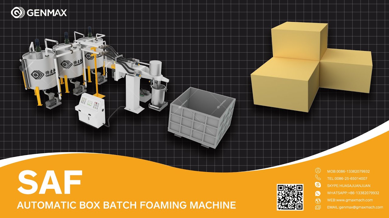 SAF Automatic box batch foaming machine