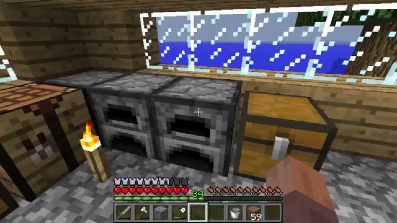 MikeDeathBeam Survival Island part 9: Armor and Fish