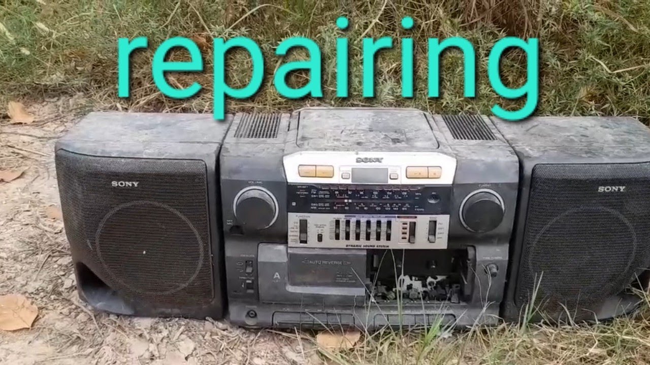 repairing sony cfd cd 777s