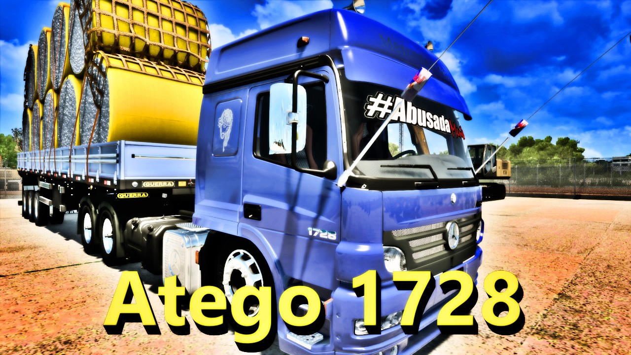 MERCEDES NA CARGA ALTA DE ALGODÃO l ETS2