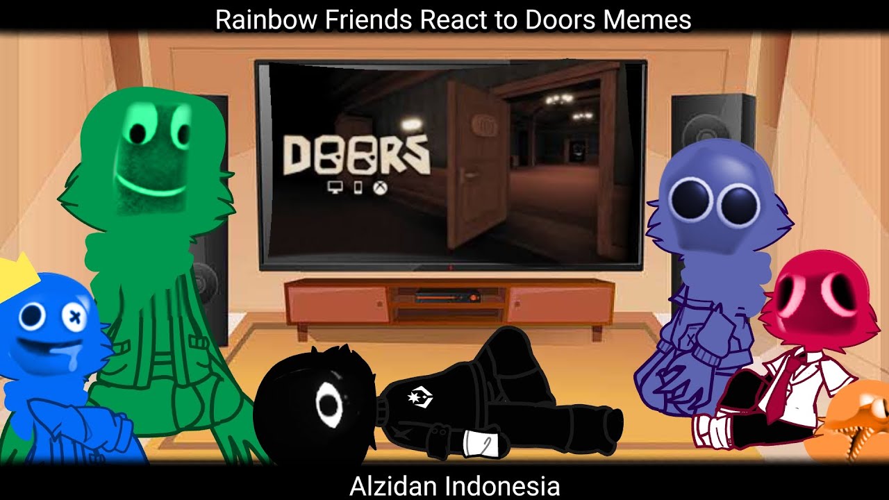 Rainbow Friends + Bonus React To Doors - ☆