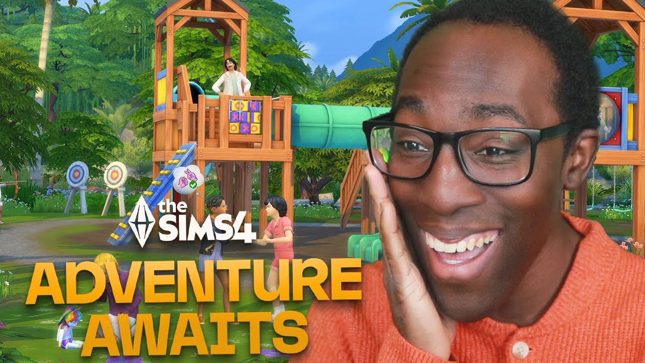 Adventure Awaits is my DREAM sims family pack (gameplay trailer reaction)
