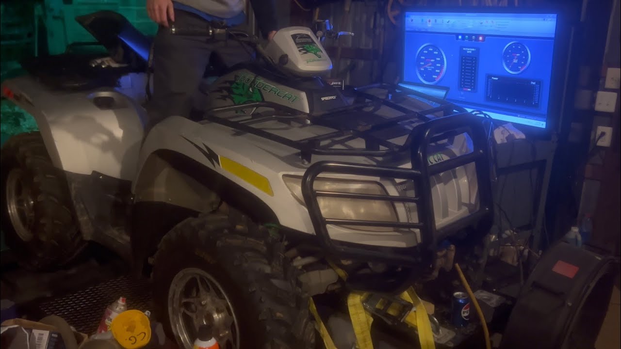 2008 Arctic Cat Thundercat 1000 H2 Dyno Pulls!