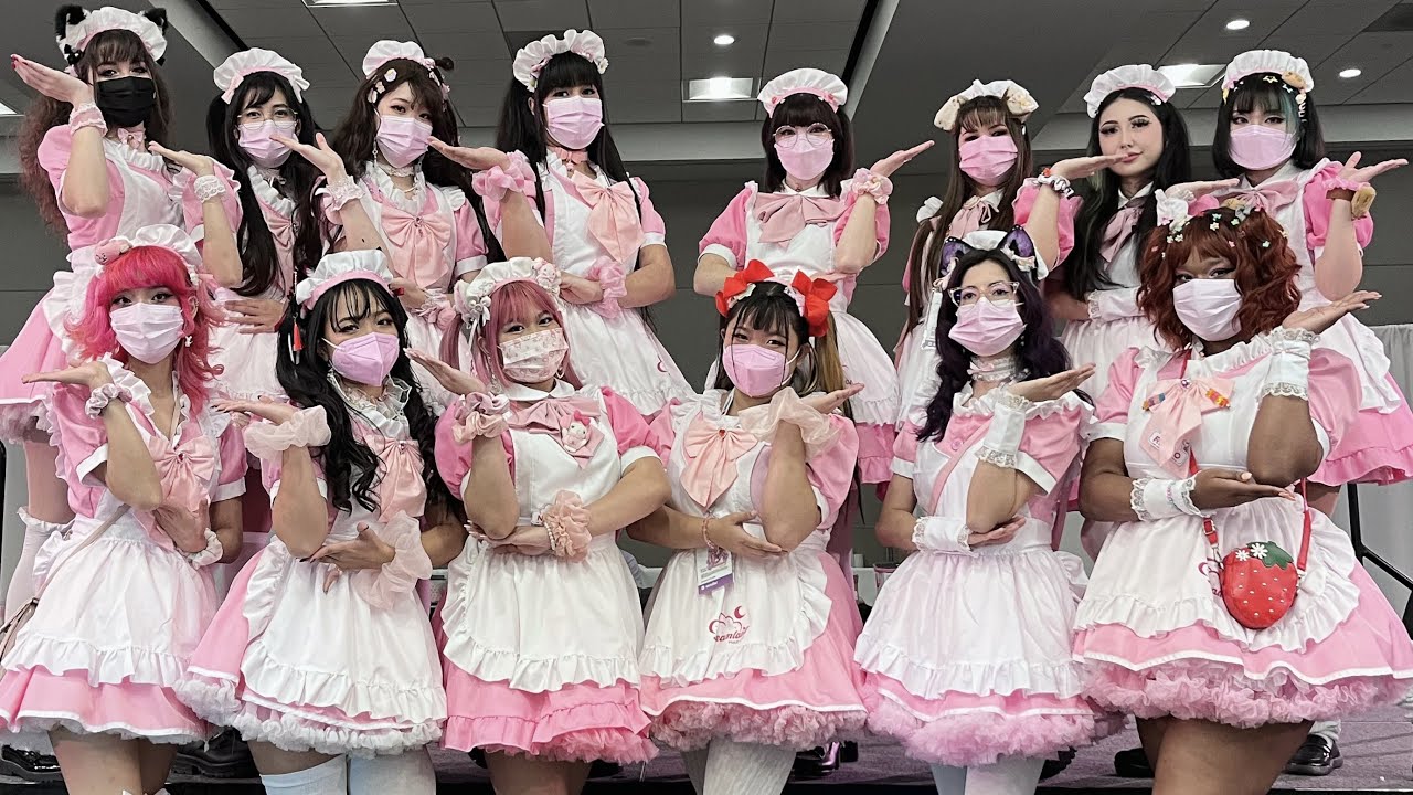 Dreamland Maid Cafe @anime expo chibi 2022