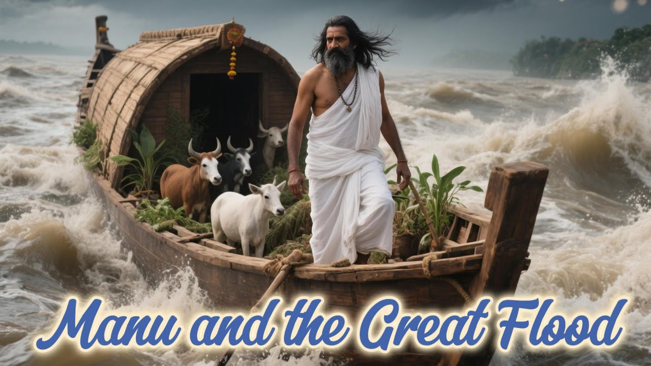The Hindu Flood Story: Manu and Matsya | Faith, Survival & New Beginnings