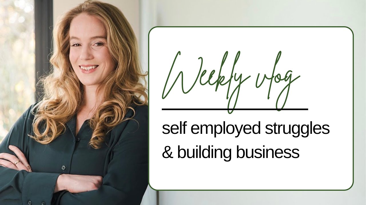 Self-Employed Struggles: Time Management, Rest Guilt & Building a Business | Weekly Vlog