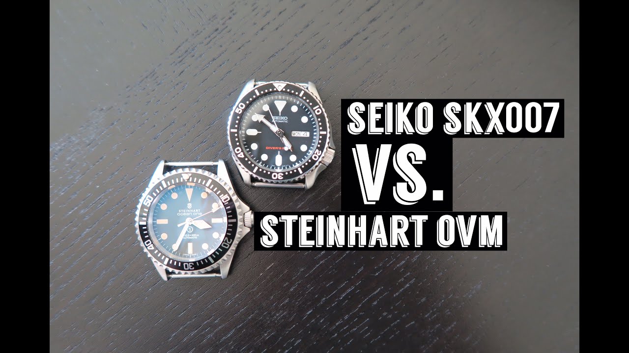 Seiko SKX007 VS. Steinhart Ocean Vintage Military