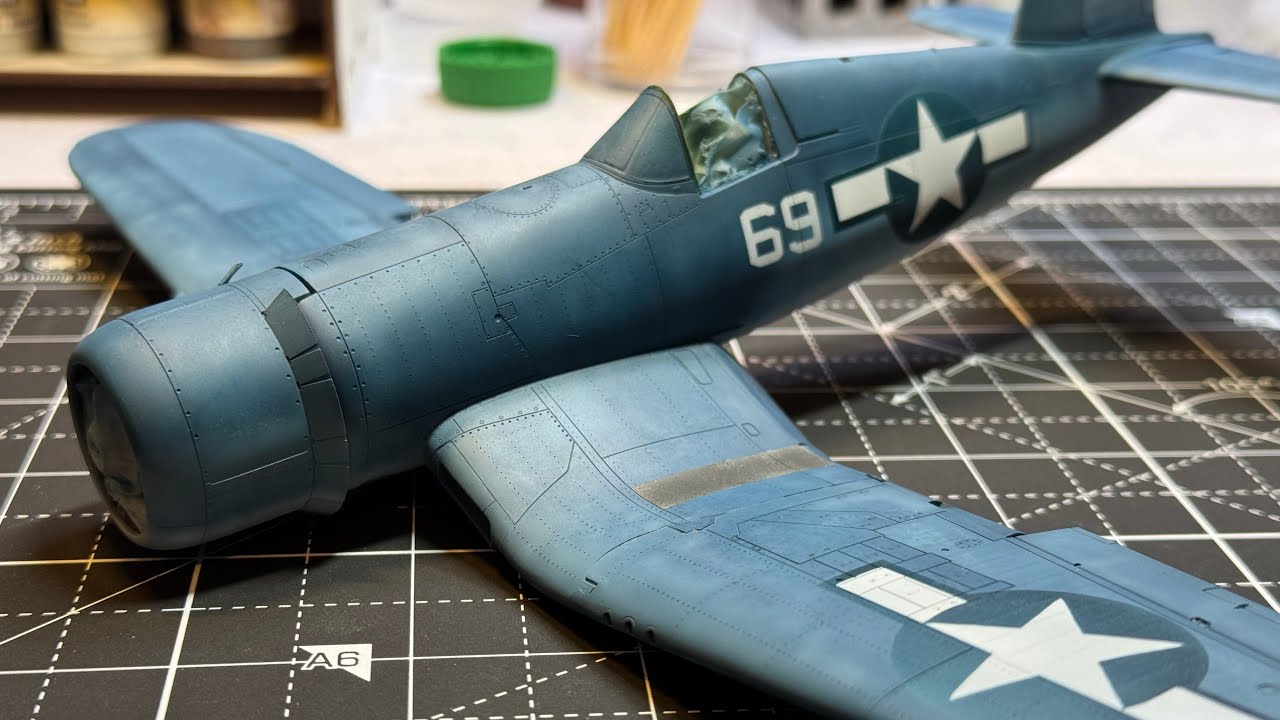 Tamiya 1/48 F4U-1A Corsair, часть 4