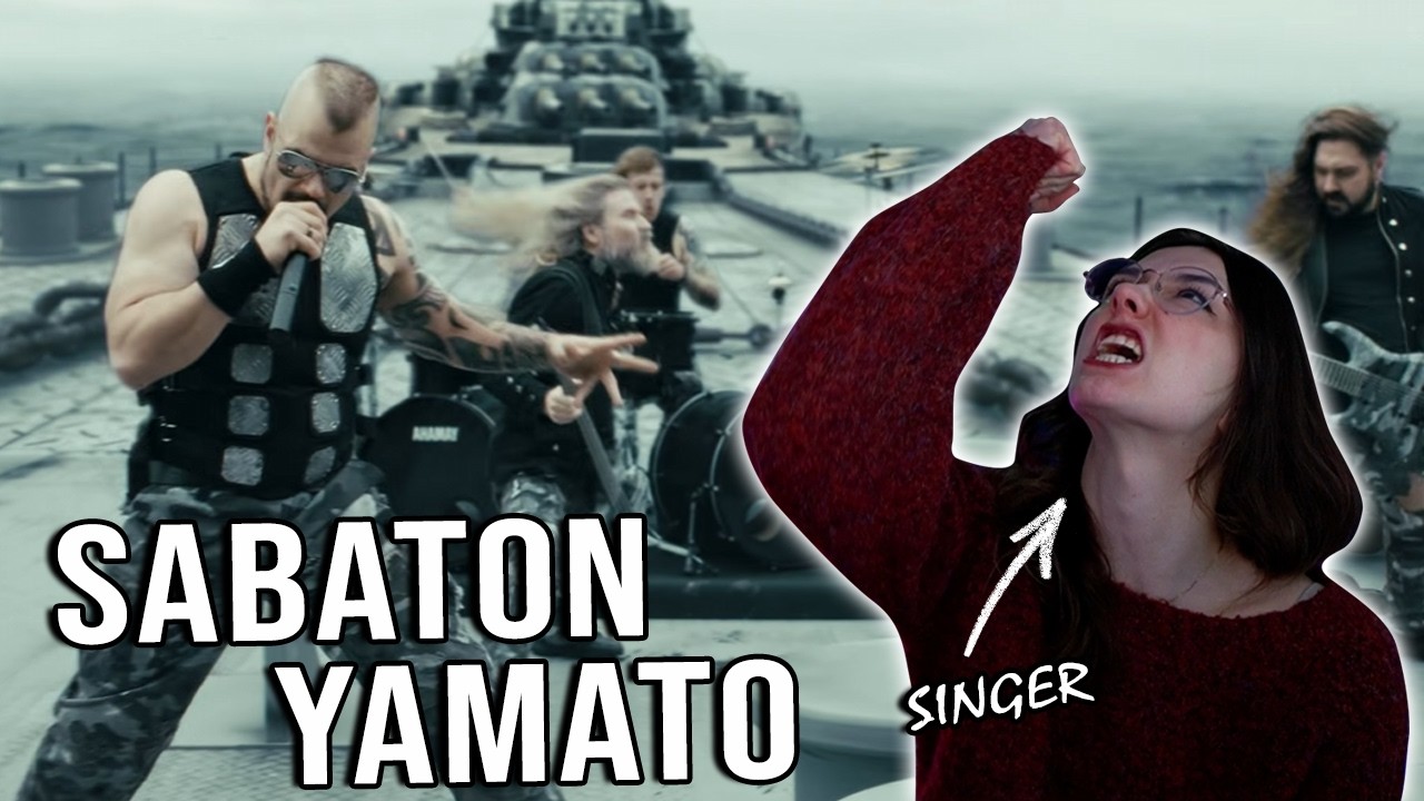 Gotta Love The Sabaton EPICNESS! | Sabaton - Yamato | Singer Reacts |