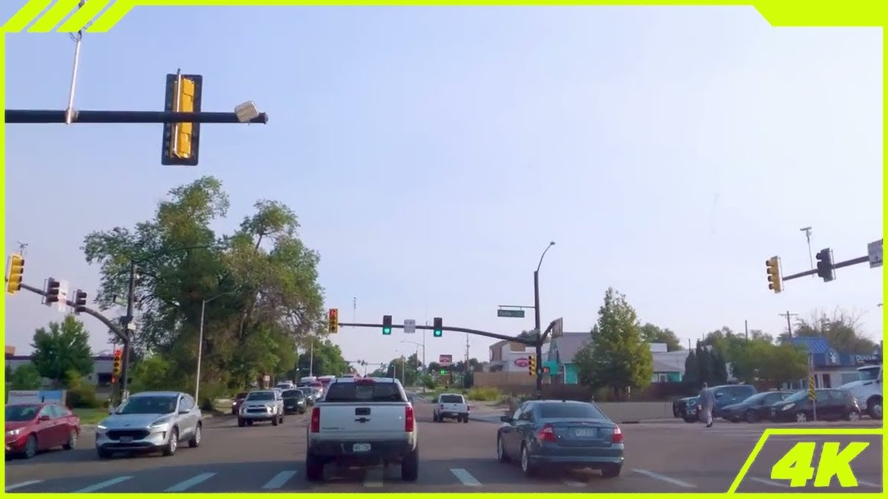 North Colorado Springs Sunrise Drive – Cybertruck POV (August 2025)