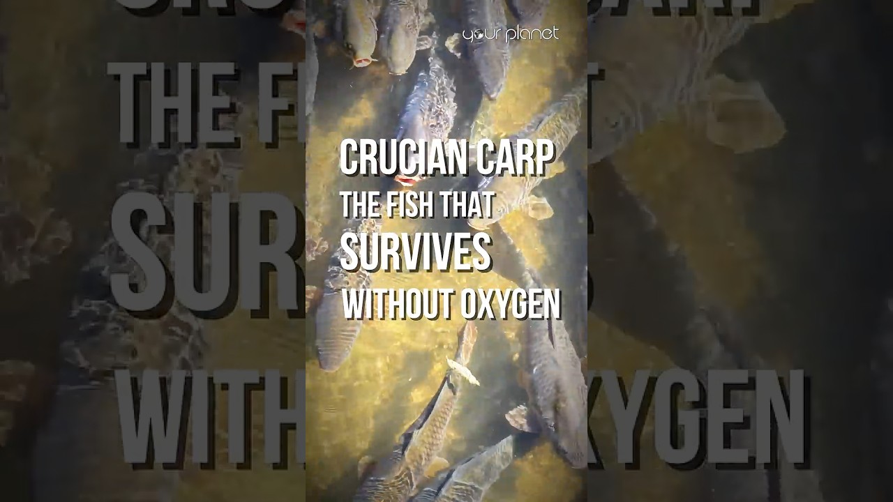 The Fish That Survives Without Oxygen: Crucian Carp | Your Planet #wildlife #worldwildlifeday #fish
