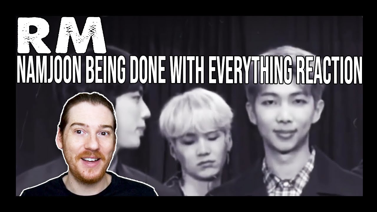 BTS: Namjoon Being Done With Everything REACTION [BTS ROAD MAP] 💜