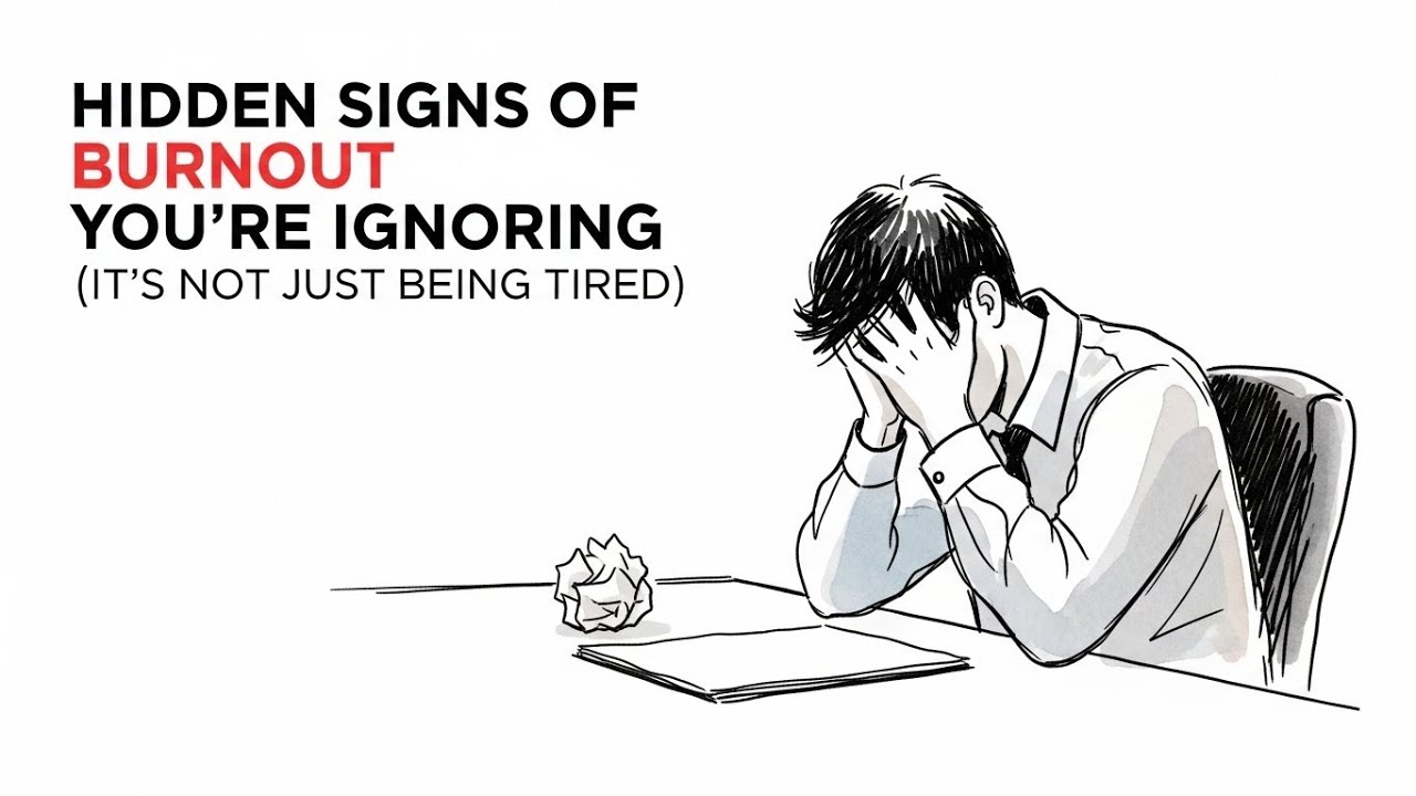 Hidden Signs of Burnout You’re Ignoring (It’s Not Just Being Tired)