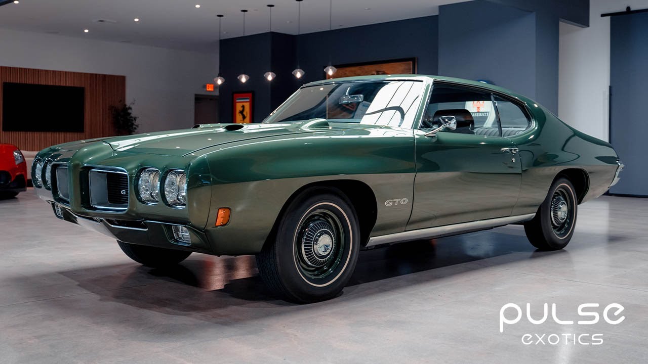 1970 Pontiac GTO Ram Air IV Walk-around | Pulse Exotics