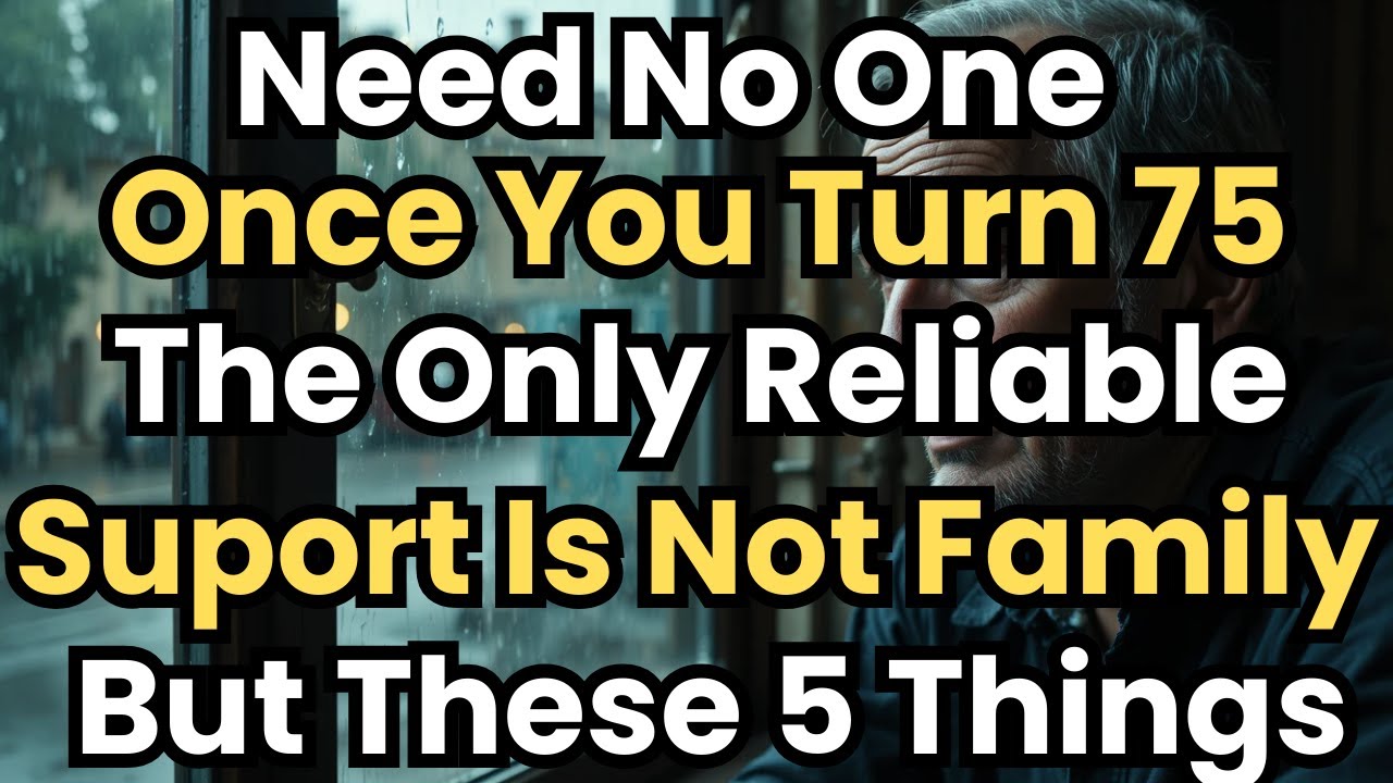 Once You Turn 75, The Only Reliable Support Isn’t Family, But These Things |Wise Seniors
