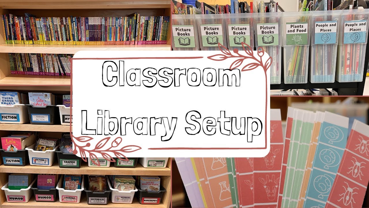 Organizing my Classroom Library