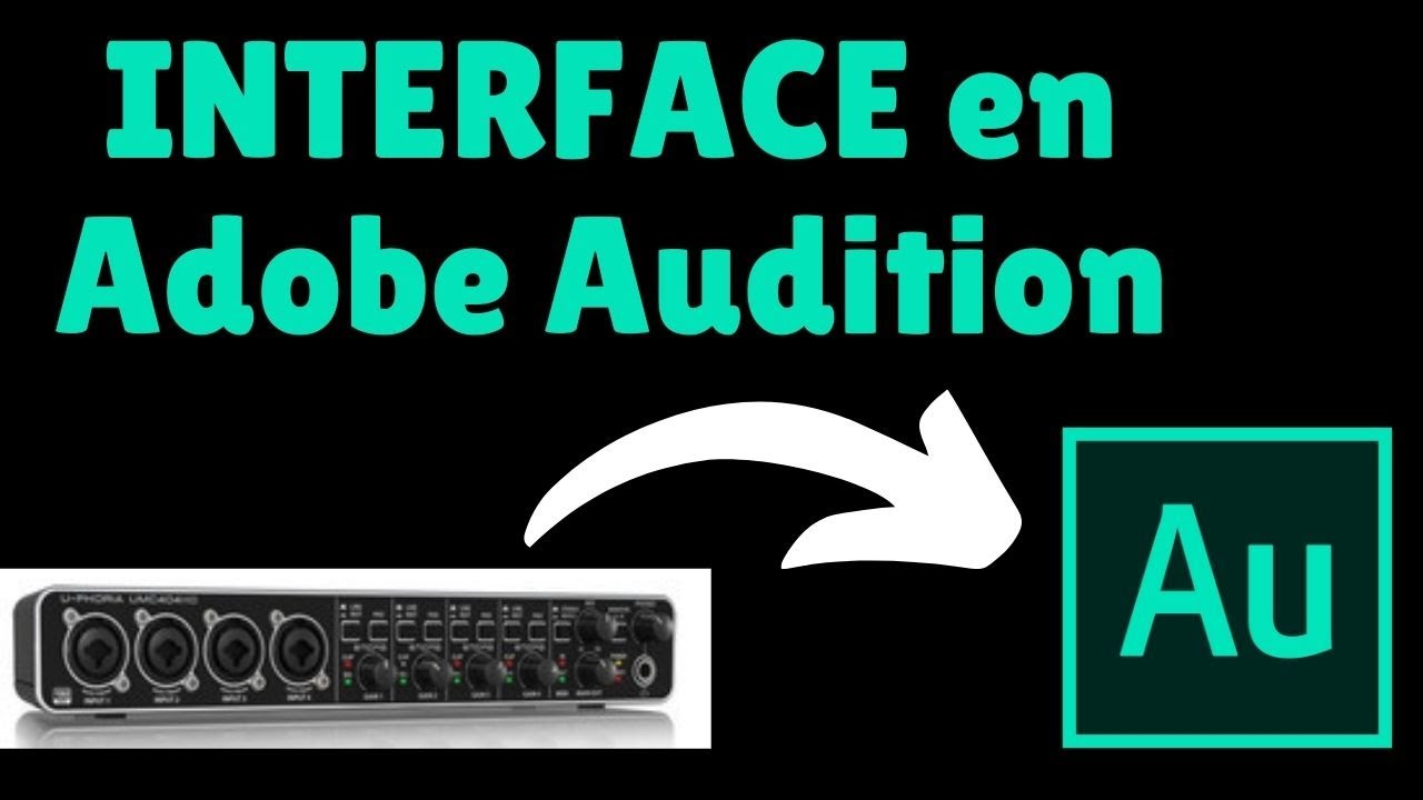 🎤Configurar INTERFACE con ADOBE AUDITION | usa Tarjeta de Sonido Multipista ⭕