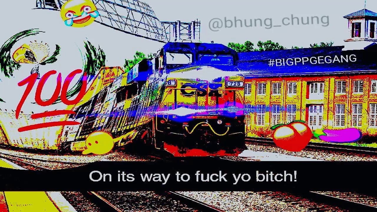 Cursed Train images and memes Ft. Mr.Blue Sky