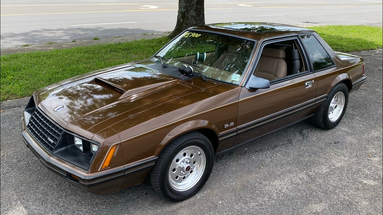Тест-драйв Ford Mustang Coupe 351 V8 1982 года. ПРОДАНО 15 900 долларов. Maple Motors #2128