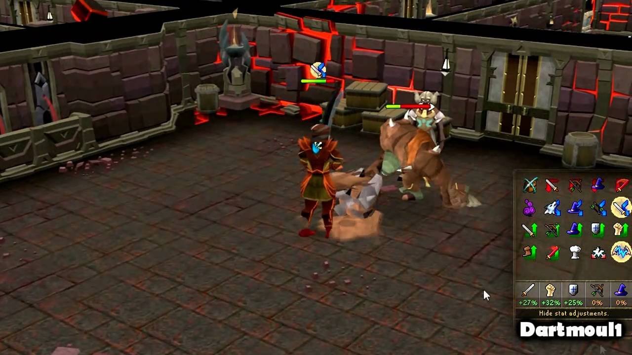 Runescape Dungeoneering bosses - Part 4 Warped floors