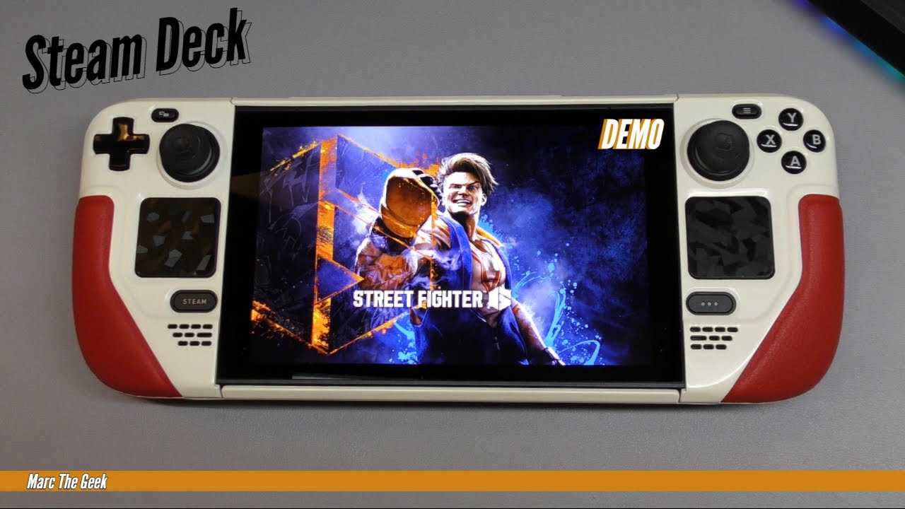 Steet Fighter 6 Steam Deck DEMO Gameplay