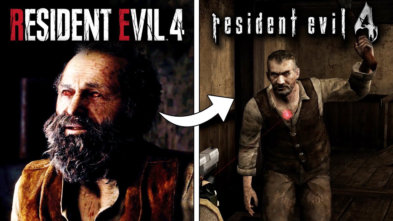 Resident Evil 4 Remake vs Oriuginal RE4 - Opening Scene Comparison