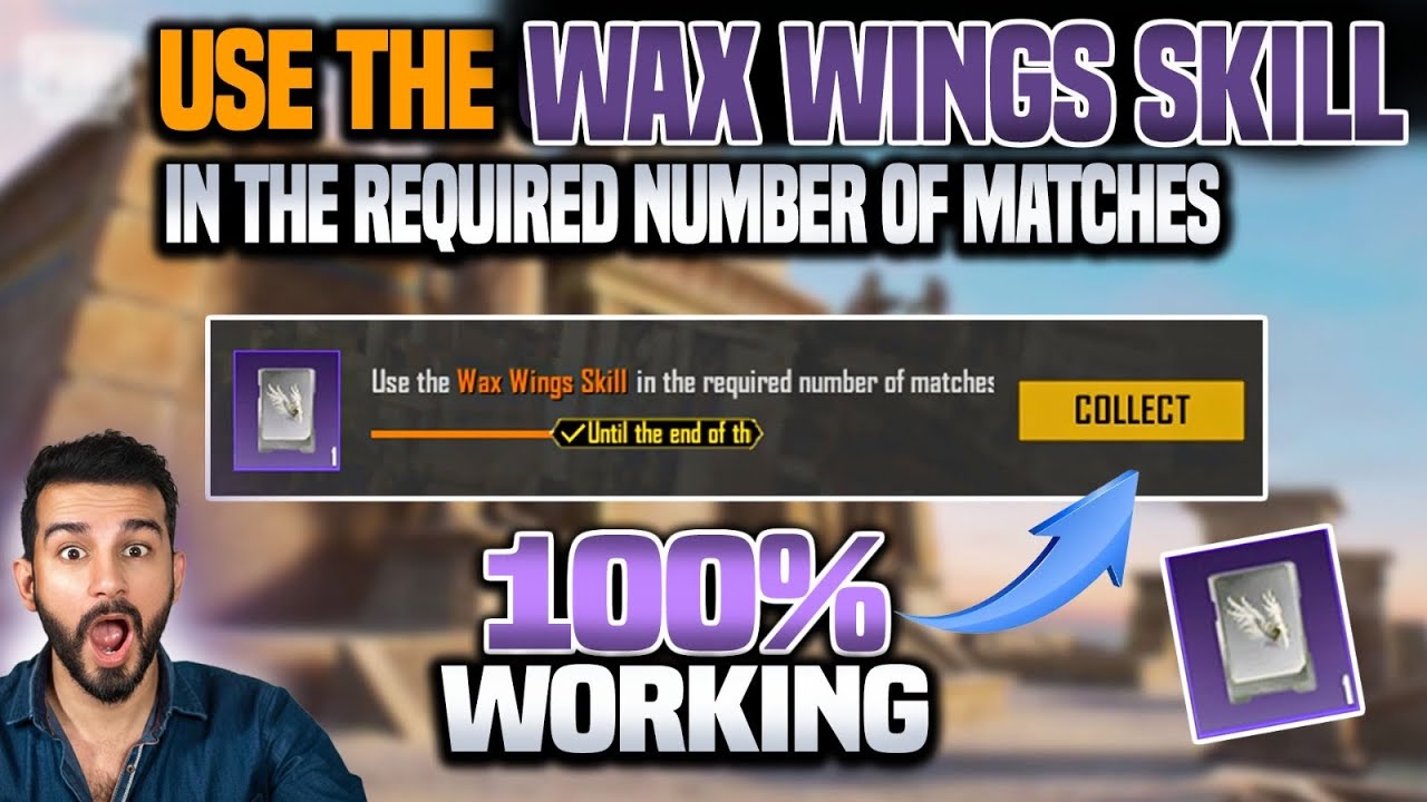 USE THE WAX WINGS SKILL IN THE REQUIRED NUMBER OF MATCHES | UNLOCK WAX WINGS CARD 