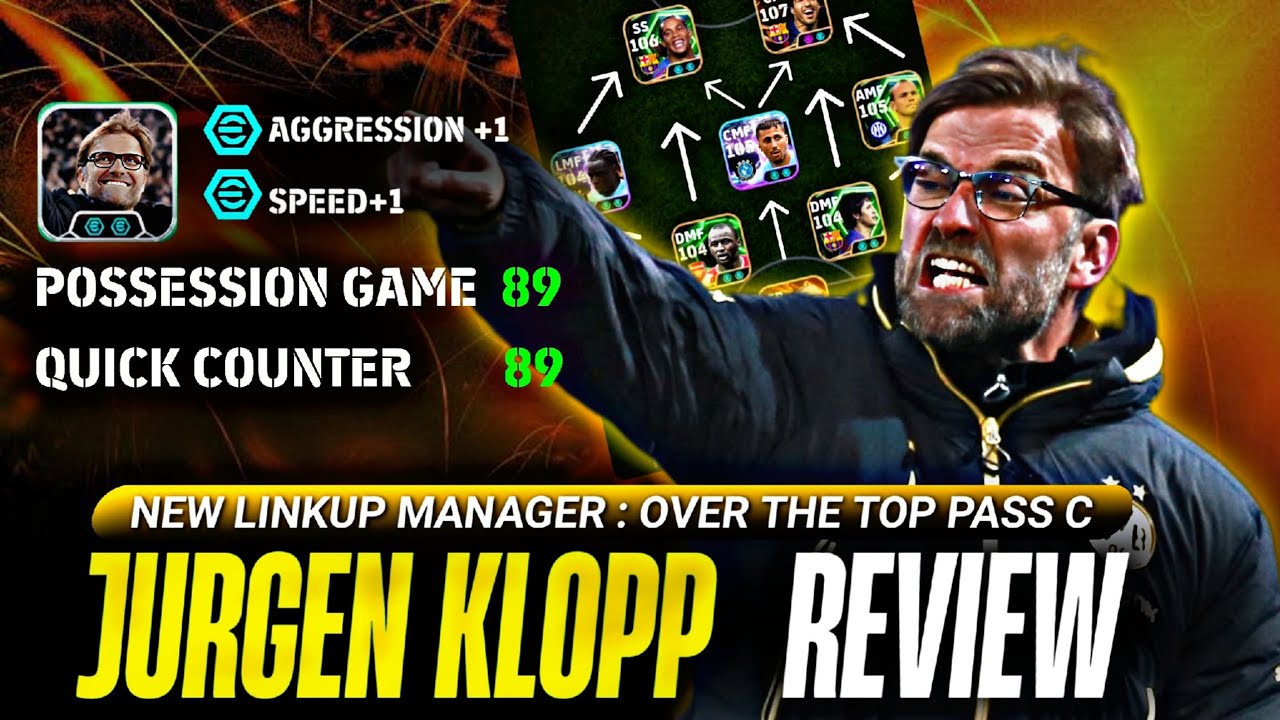 JURGEN KLOPP 😱 BEST QC MANAGER 🤔 DETAILED REVIEW 🔴