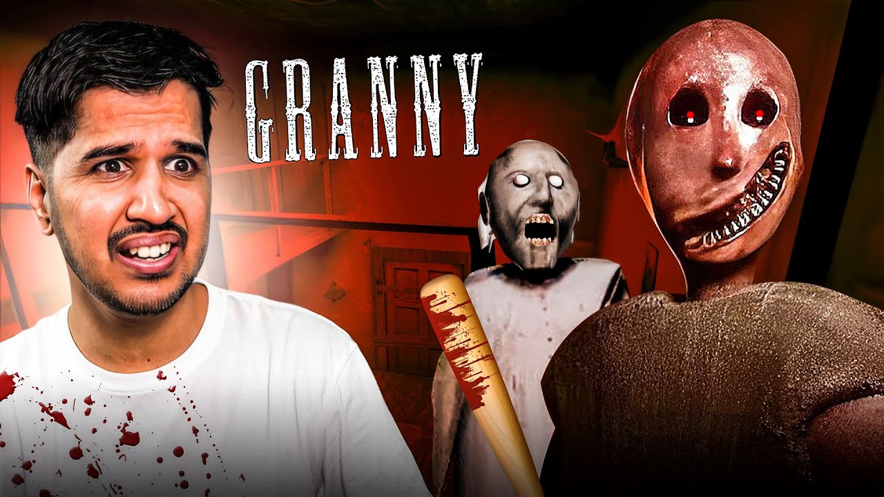GRANNY REMAKE DOOR ESCAPE FROM GRANNY'S HOUSE || SO SCARY