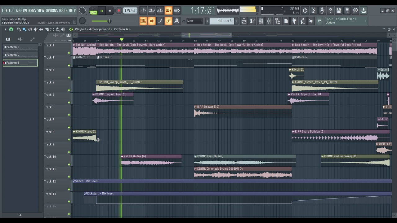 'Devil' Bass Nation Type Beat - Free FLP In Description